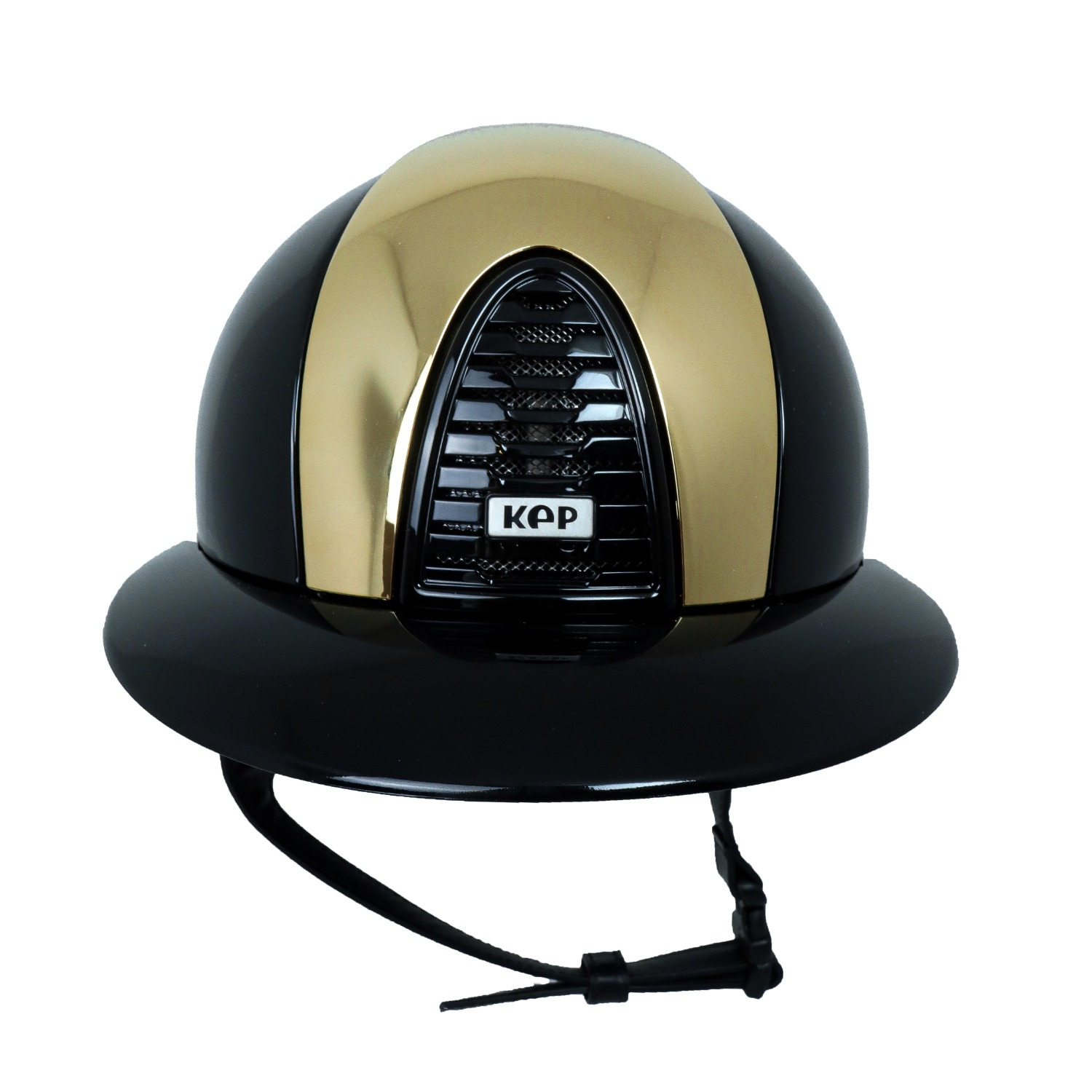 KEP Italia Cromo 2.0 Polish Schwarz Polo Spiegel Gold