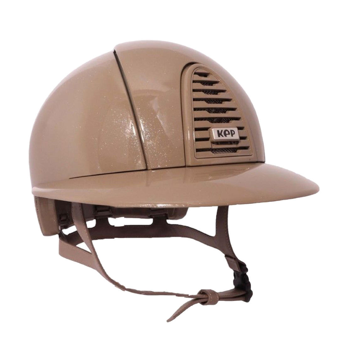 KEP Italia Cromo 2.0 Diamond Taupe polo visor
