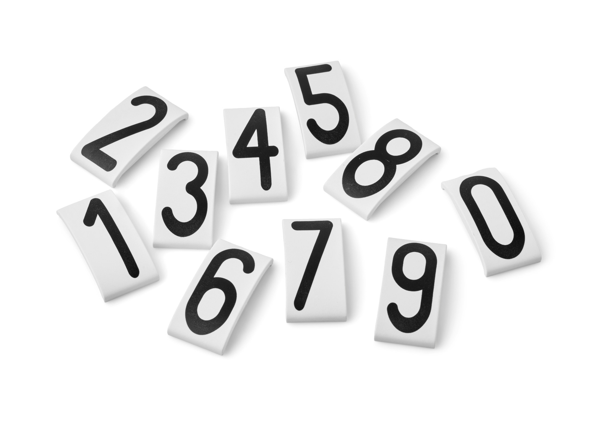 Kettner Loose Number Plates