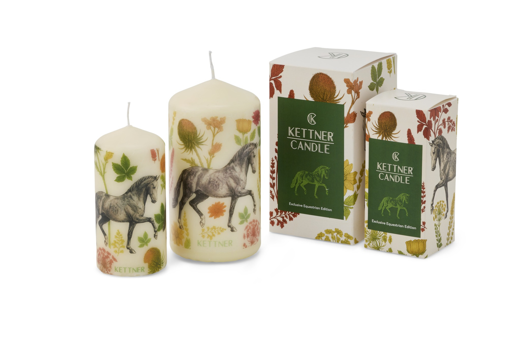 Kettner Floral Candle