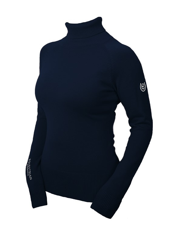 Equestrian Stockholm Midnight Blue Knitted top