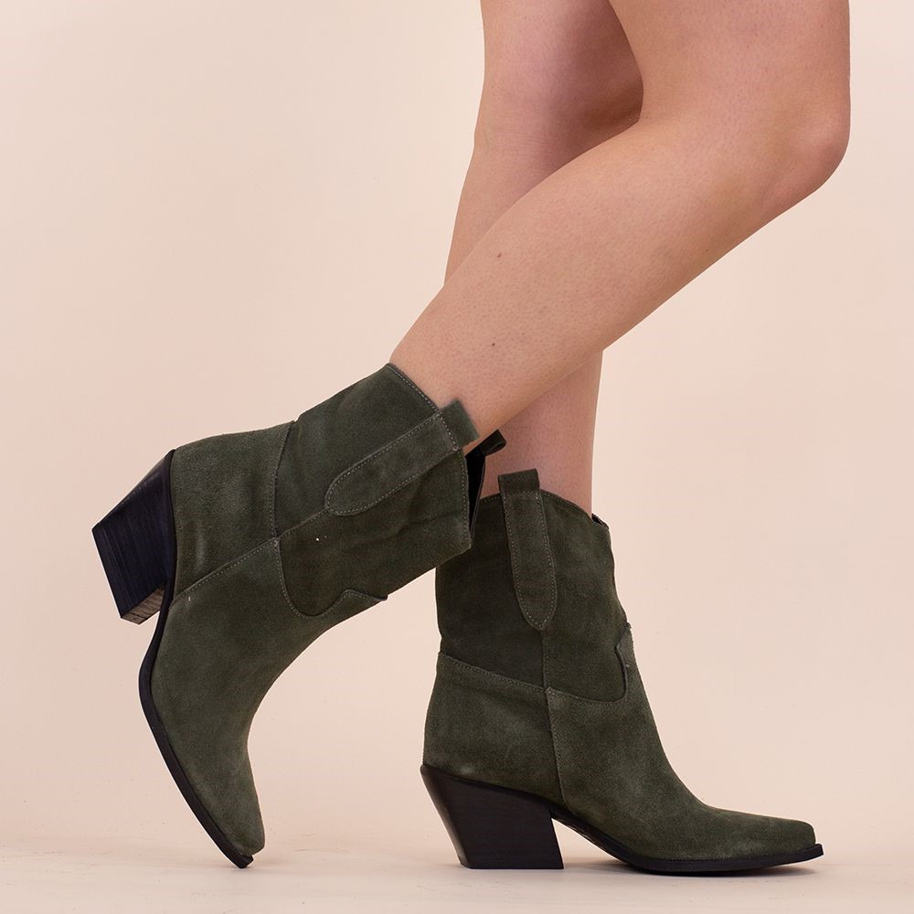 La Pintura Kurze Stiefel Suede
