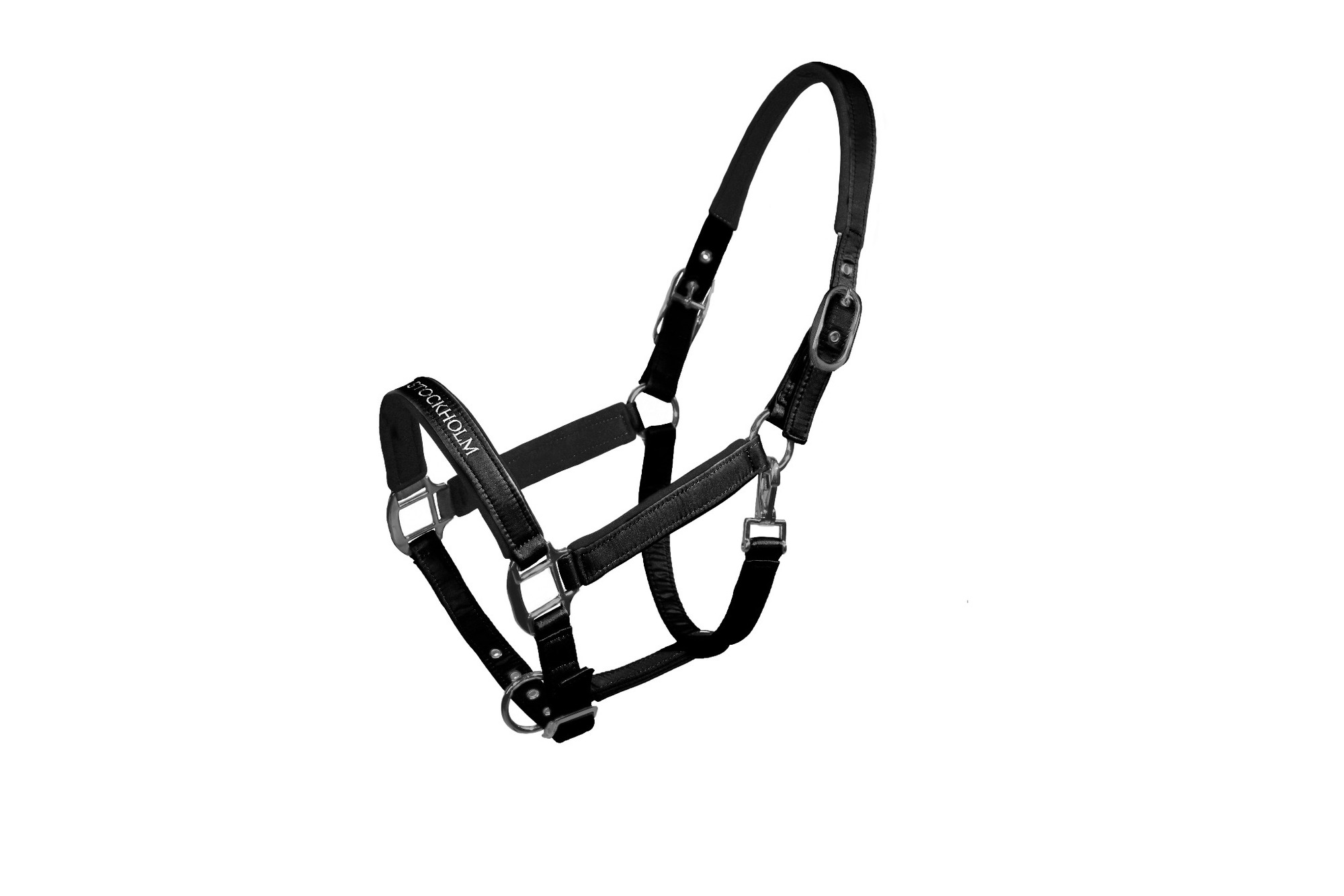 Equestrian Stockholm Line Black Halter