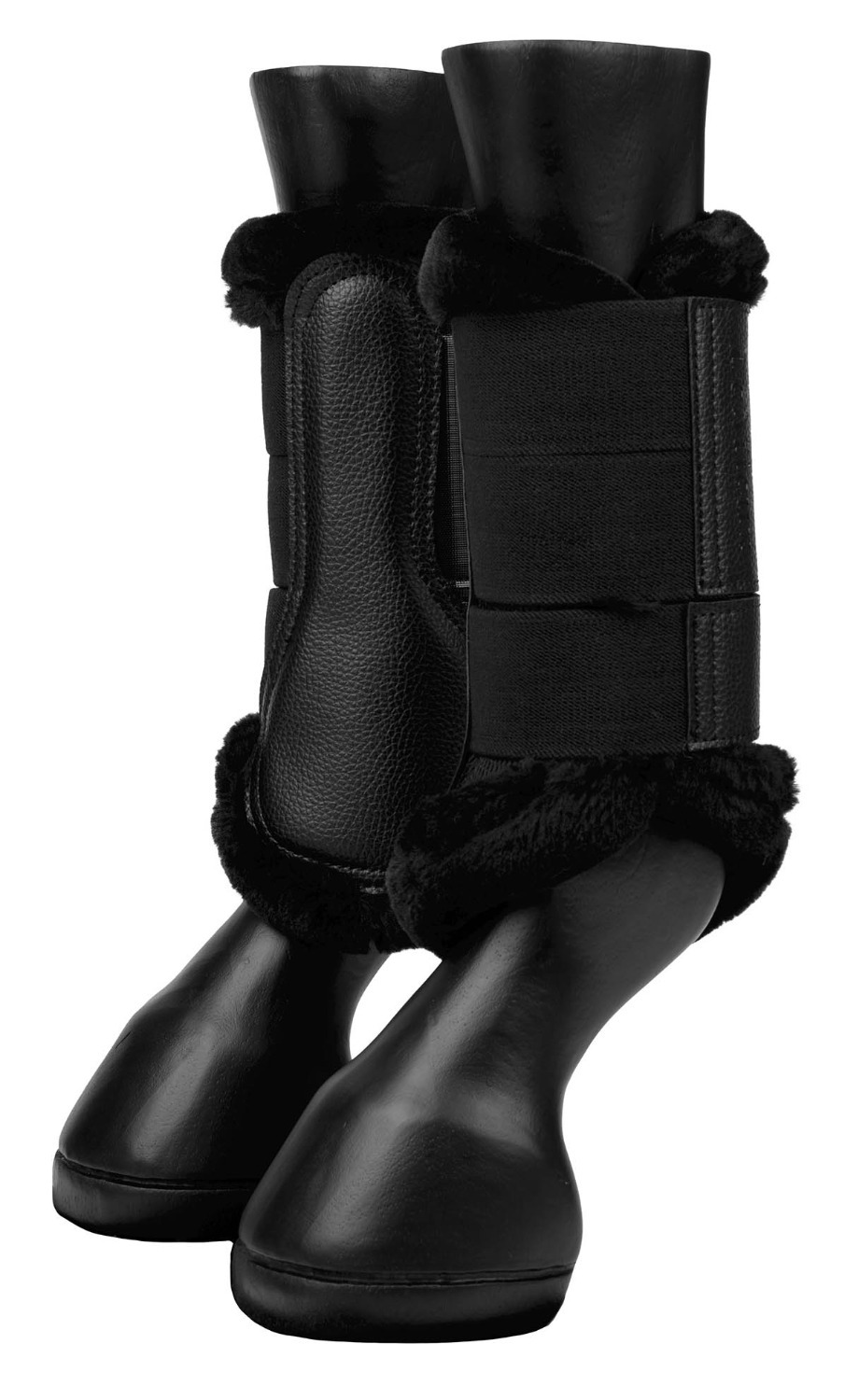 LeMieux Fleece-Edged Mesh Brushing Boots