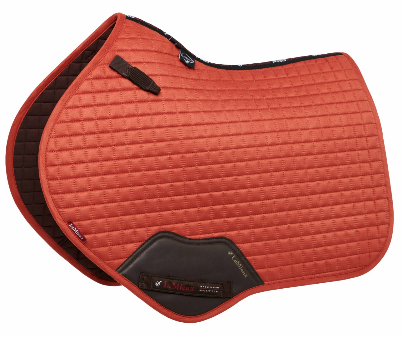 LeMieux FW'22 Suede Saddlepad Sienna
