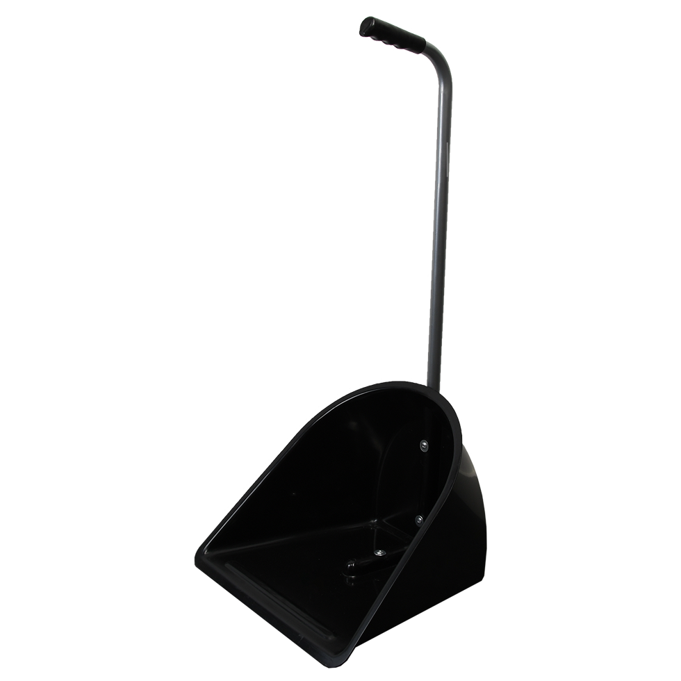 Mestboy manure scoop pan only, 78 cm, black