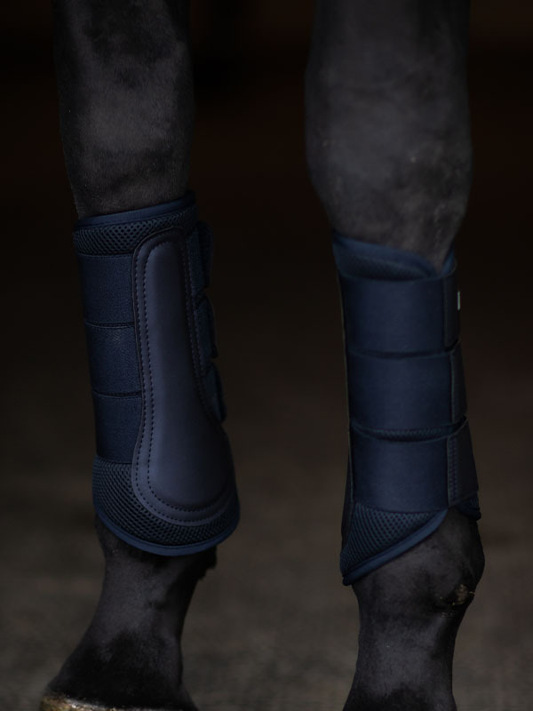 Equestrian Stockholm Classic Mesh Brushing boots Midnight Blue