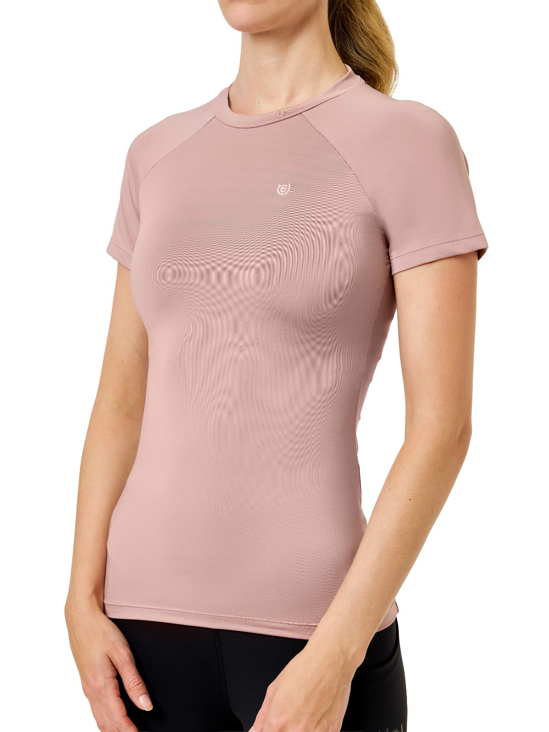 Equestrian Stockholm Midsummer Blush Dynamisches Kurzarm-Baselayer