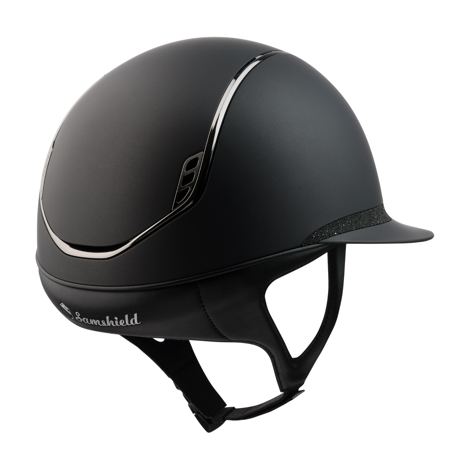 Samshield 2.0 Miss Shield Black Chrome Black Crystal Fabric FB Blazon
