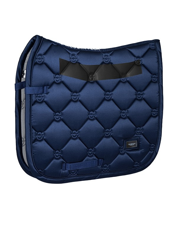 Equestrian Stockholm SS'23 Modern Tech Navy Dressage Saddle Pad