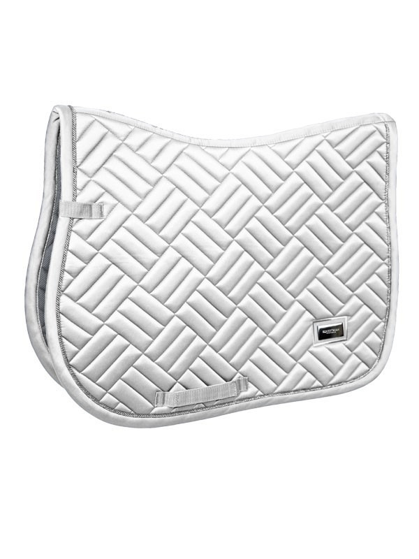 Equestrian Stockholm Modern White Perfection Jumping Saddle Pad