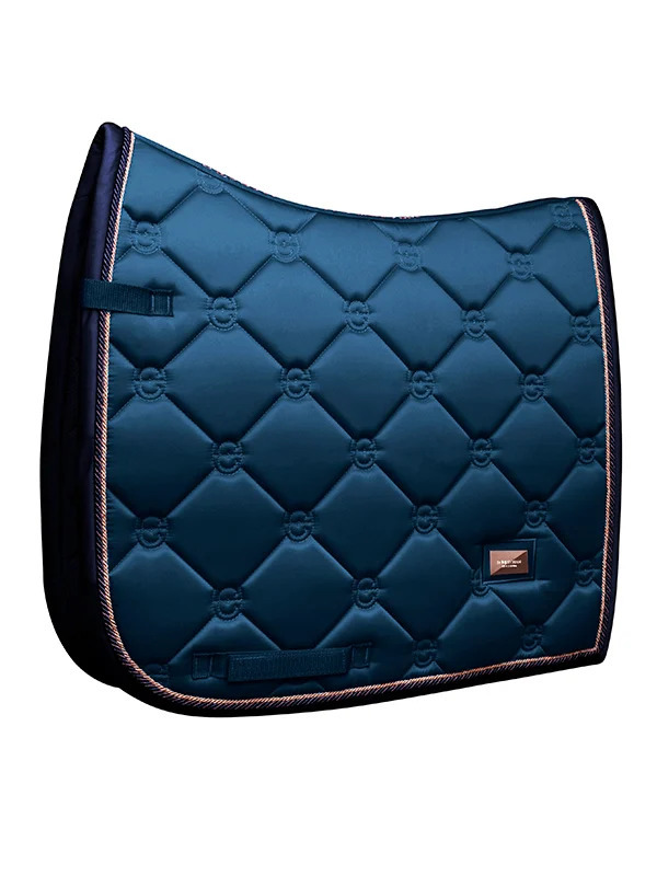 Equestrian Stockholm Monaco Blue Dressage saddlepad