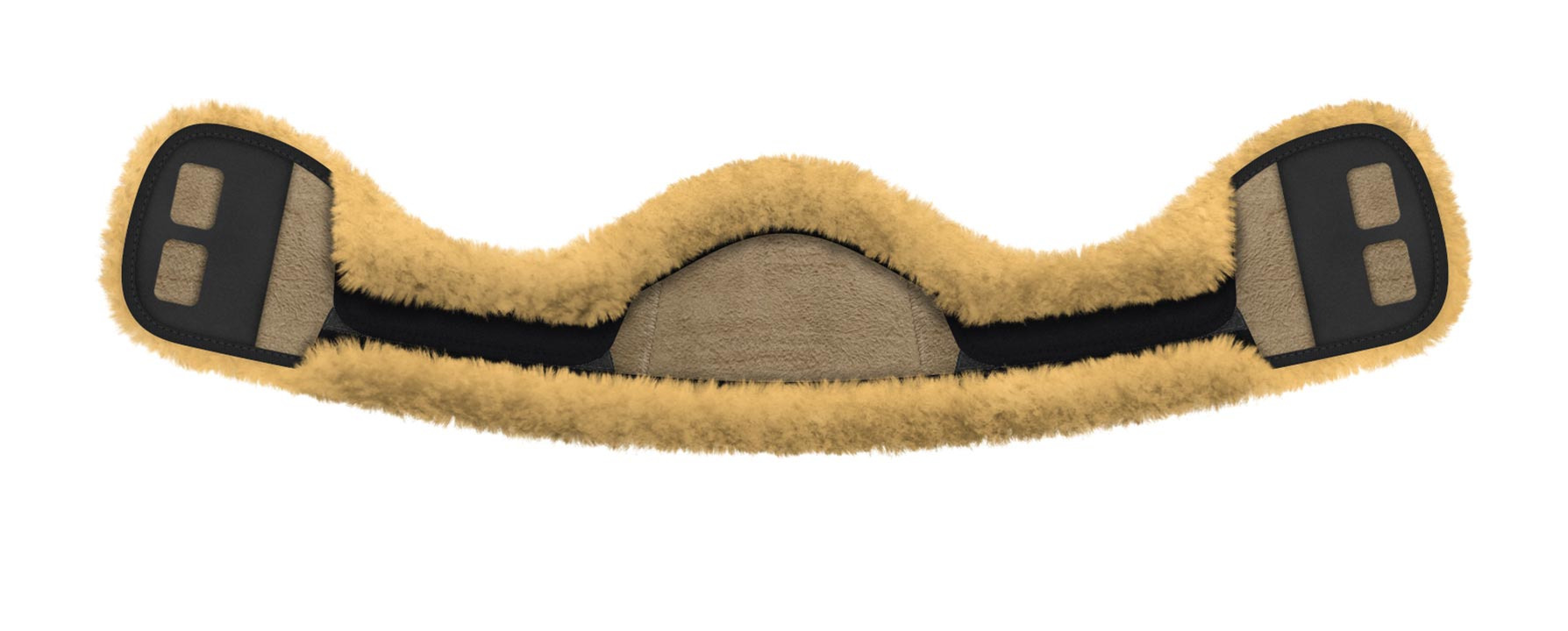 Mattes Dressuur Singel Cresent Cover Slim Line