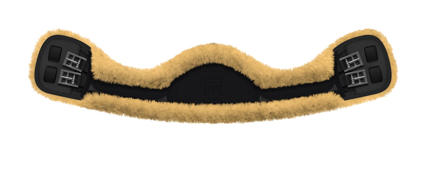 Mattes Dressage Girth Cresent Slim line leather