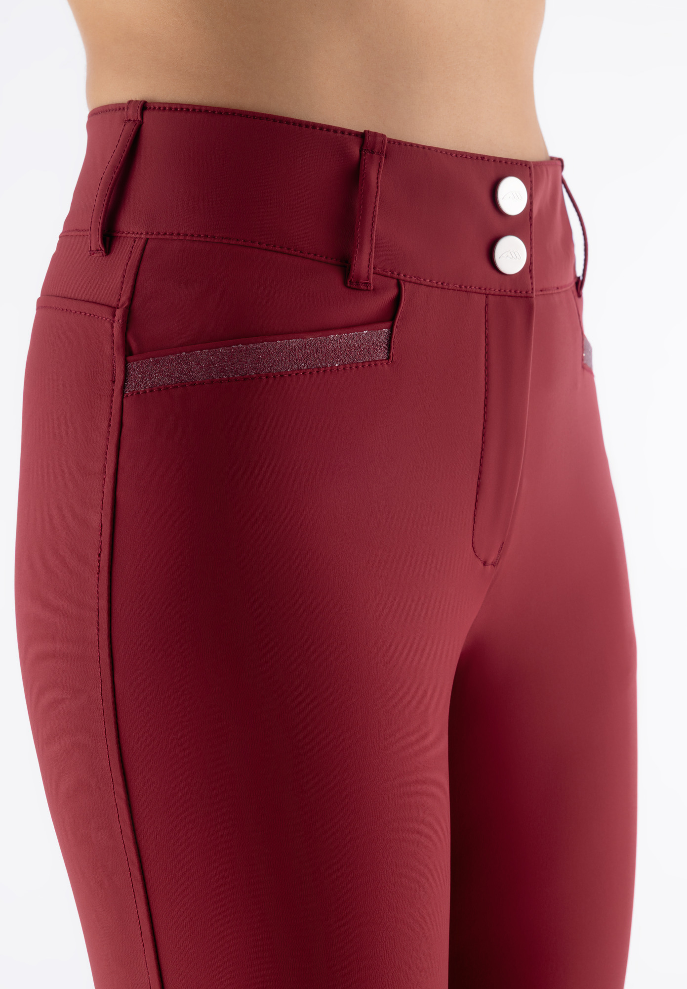 Equiline FW26 High Waist Rijbroek Knie Grip Eqcrystalek