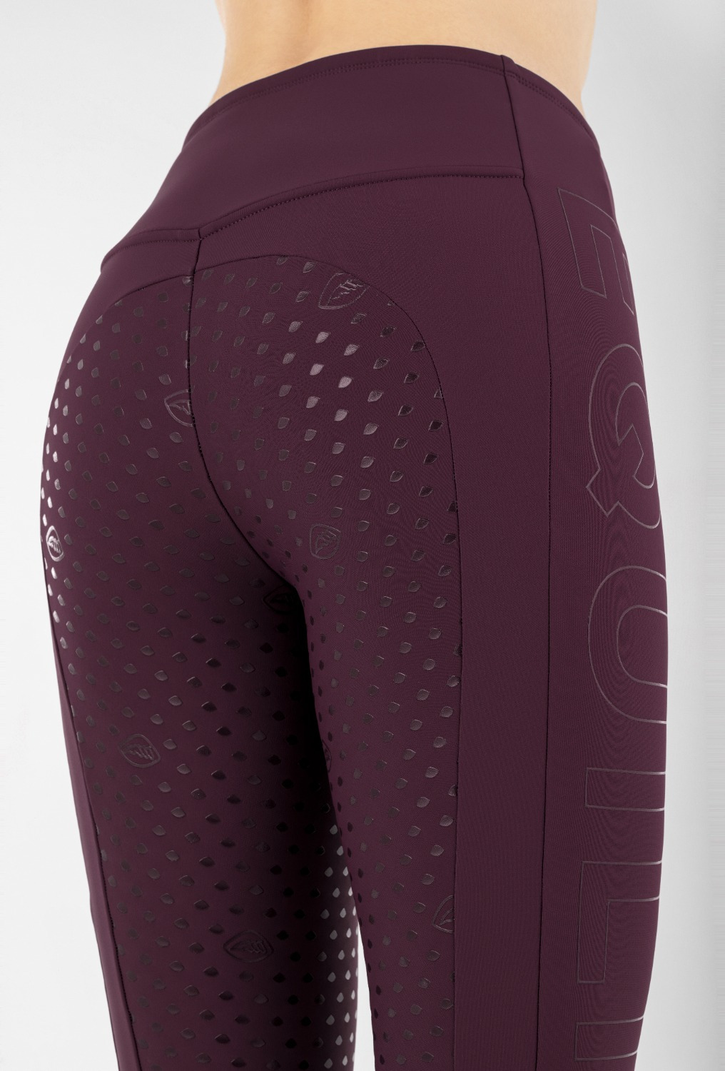 Equiline FW25 High Waist Rijlegging Caisfh Full grip