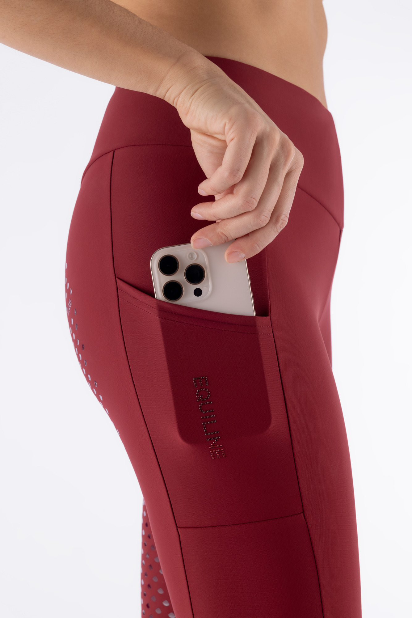 Equiline FW26 Super High Waist Rijlegging Full Grip Eqglegyfh