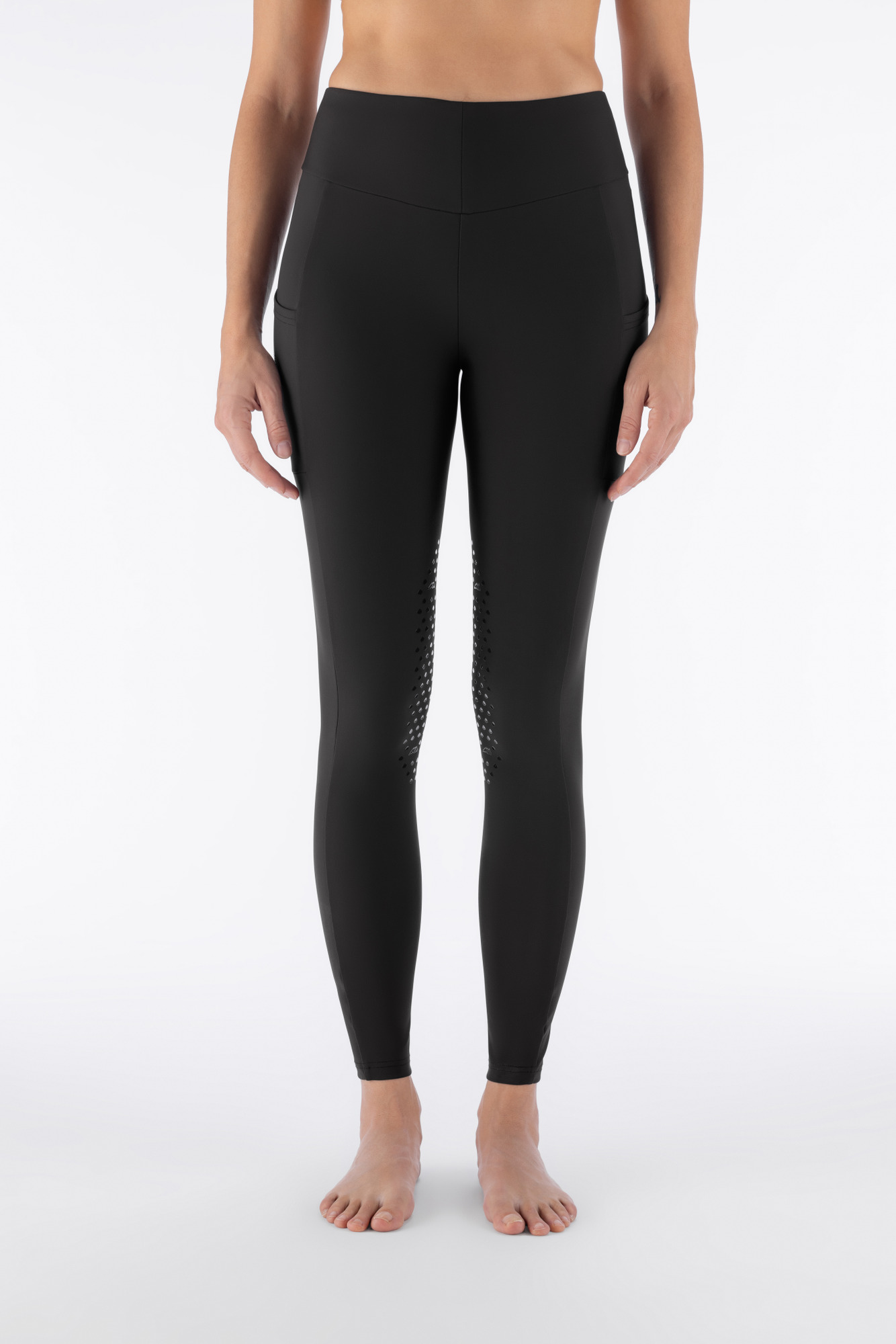 Equiline FW26 Super High Waist Rijlegging Knie Grip Eqglegykh