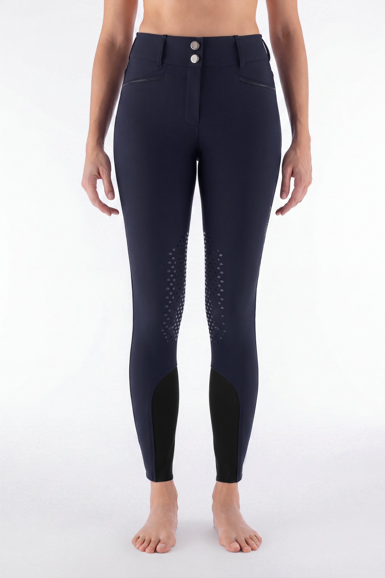 Equiline FW26 High Waist Winter Rijbroek Knie Grip Breeches Eqglimpkh