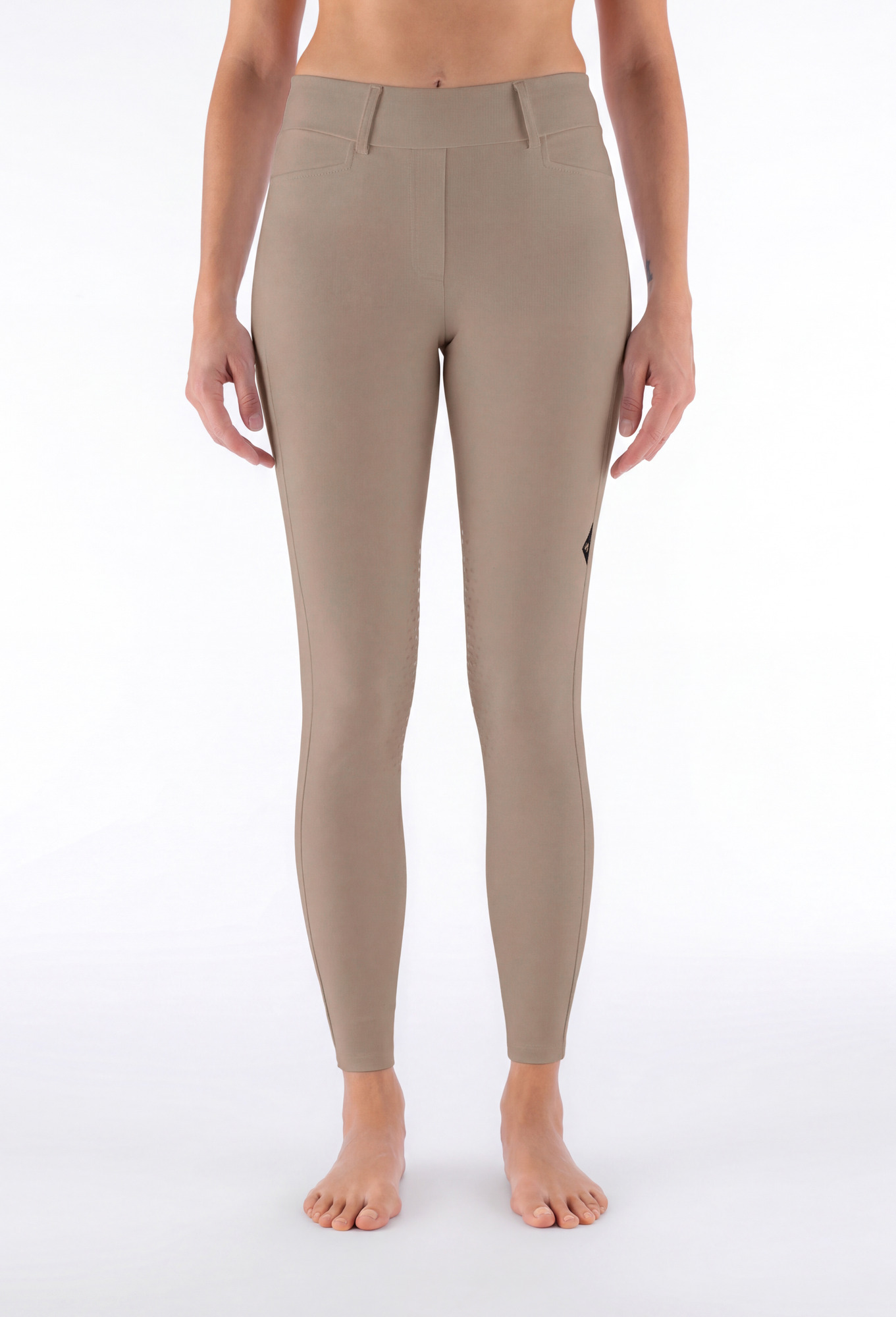 Equiline FW26 High Waist Rijlegging Knie Grip Eqleggykh
