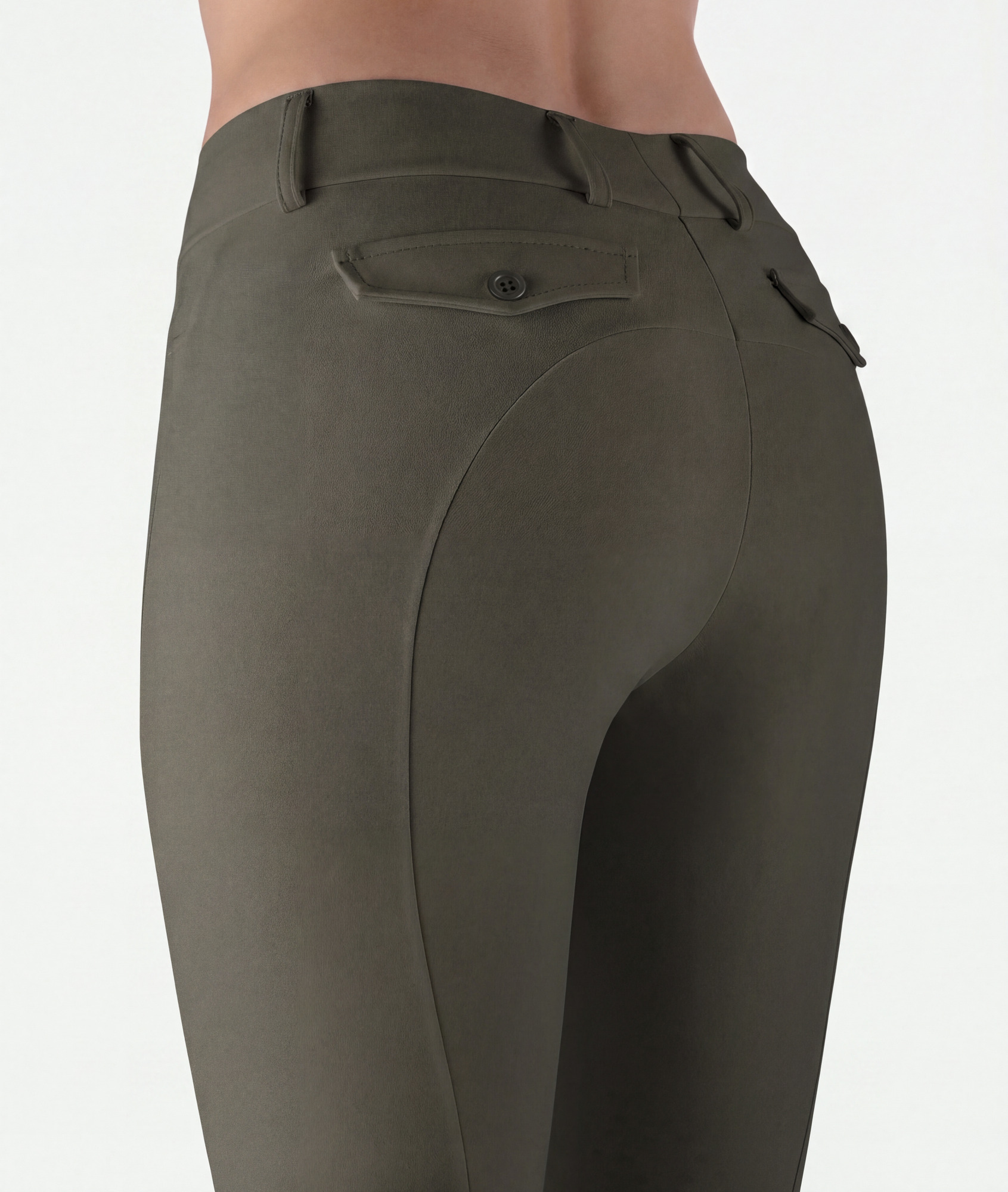 Equiline FW26 High Waist Rijlegging Knie Grip Eqleggykh