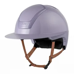 Kask Nemesi Wide Peak Shine Cloud Lilac hellbrauner Kinnriemen