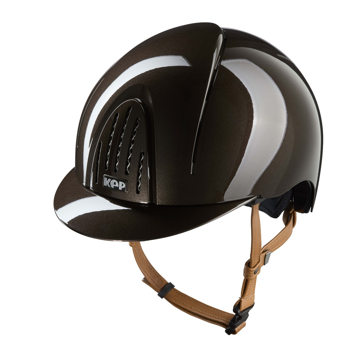 KEP Italia Smart Nova Metal Polish cognacbraunes Riemchen