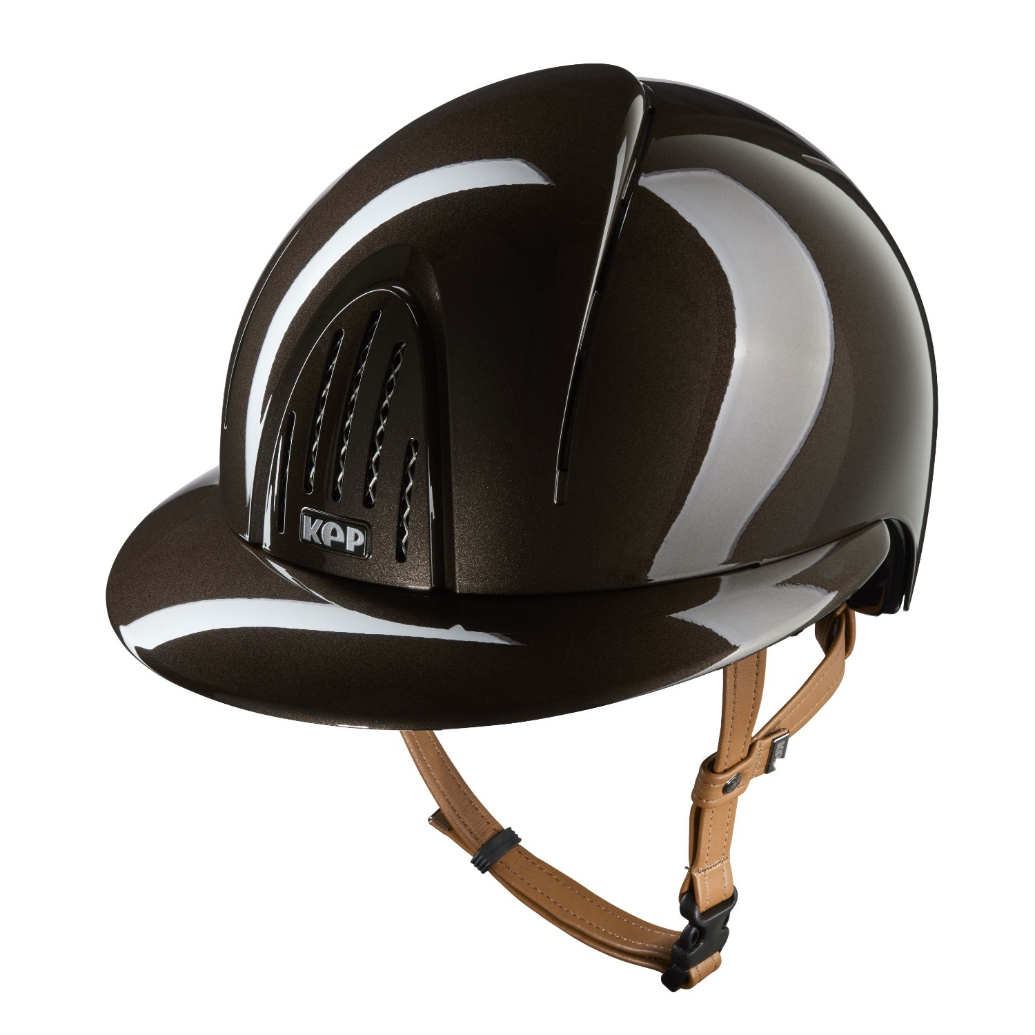 KEP Italia Smart Nova Metal Polish cognacbraunes Riemchen