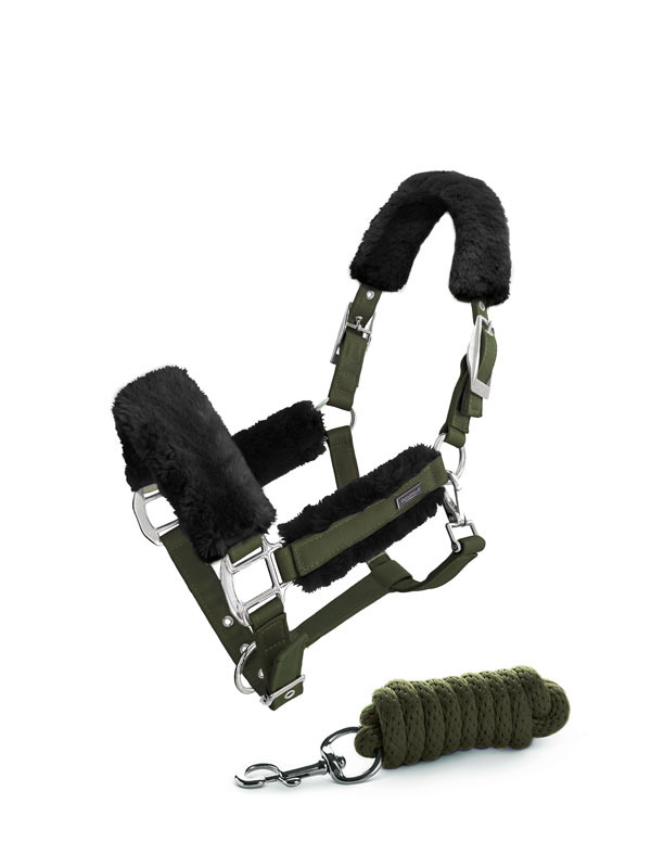 Equestrian Stockholm FW'21 Deep Olivine Halter