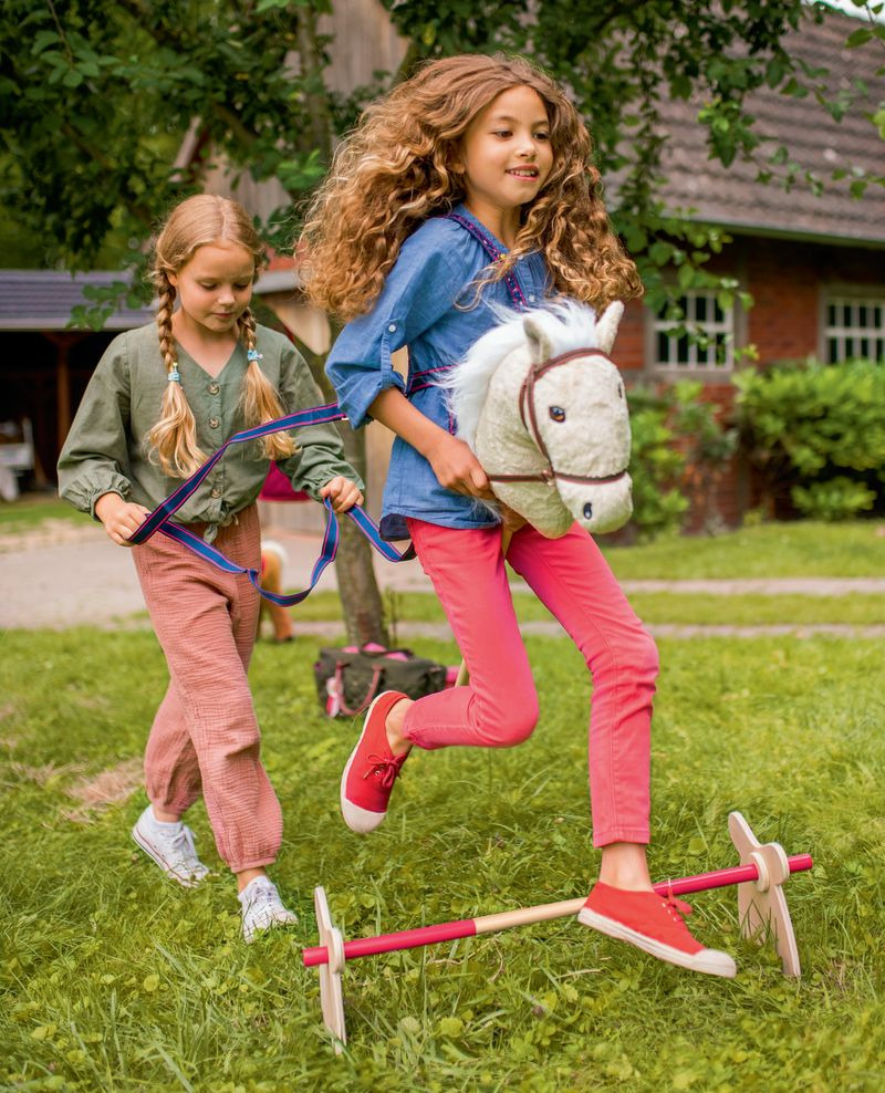 Horse Friends Wooden Hobby Horse Jump