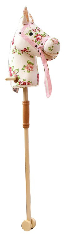 HB Stokpaardje Pinky Flower met geluid