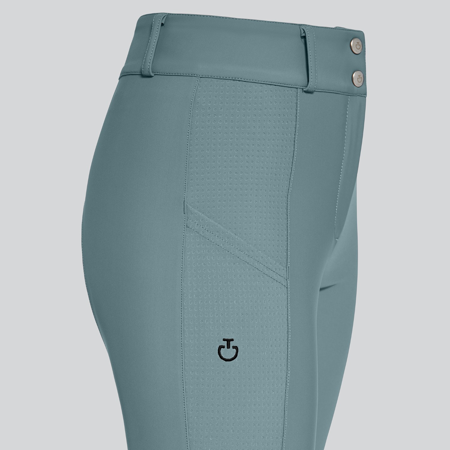 Cavalleria Toscana SS'24 CT Perforated Insert Knie Grip Rijbroek Dames