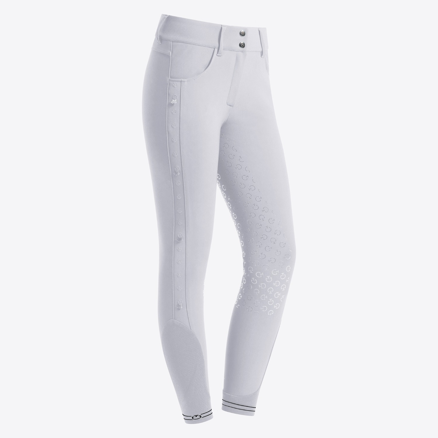 Cavalleria Toscana SS25 CT Embroidery Logo Full Grip Rijbroek Dames