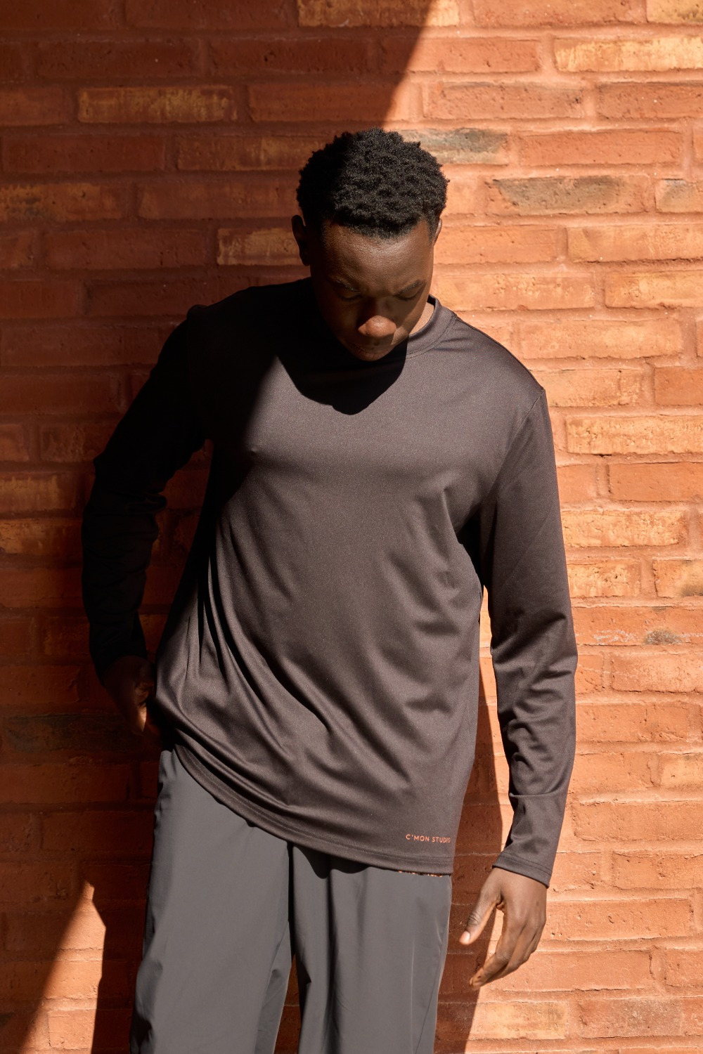 C'MON STUDIO Herren Langarmshirt