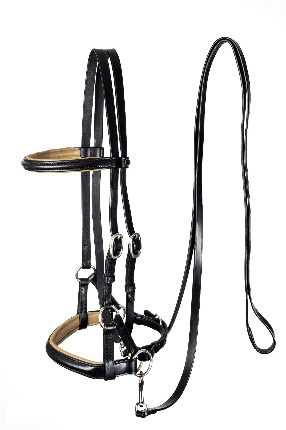 F.R.A. Gebisslose Sidepull-Trense Pardoes de Luxe