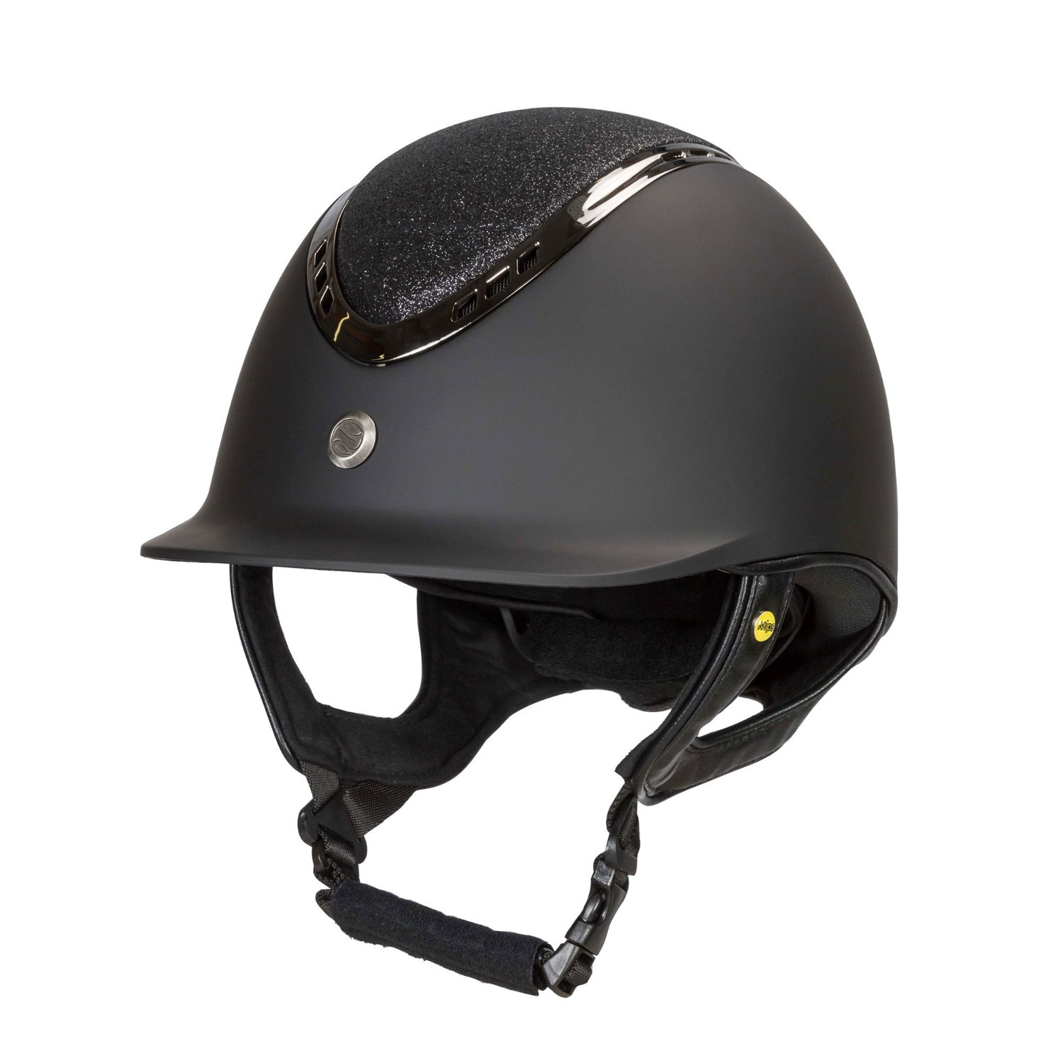 Back on Track Reithelm EQ3 Pardus Strass mit Drehknopf