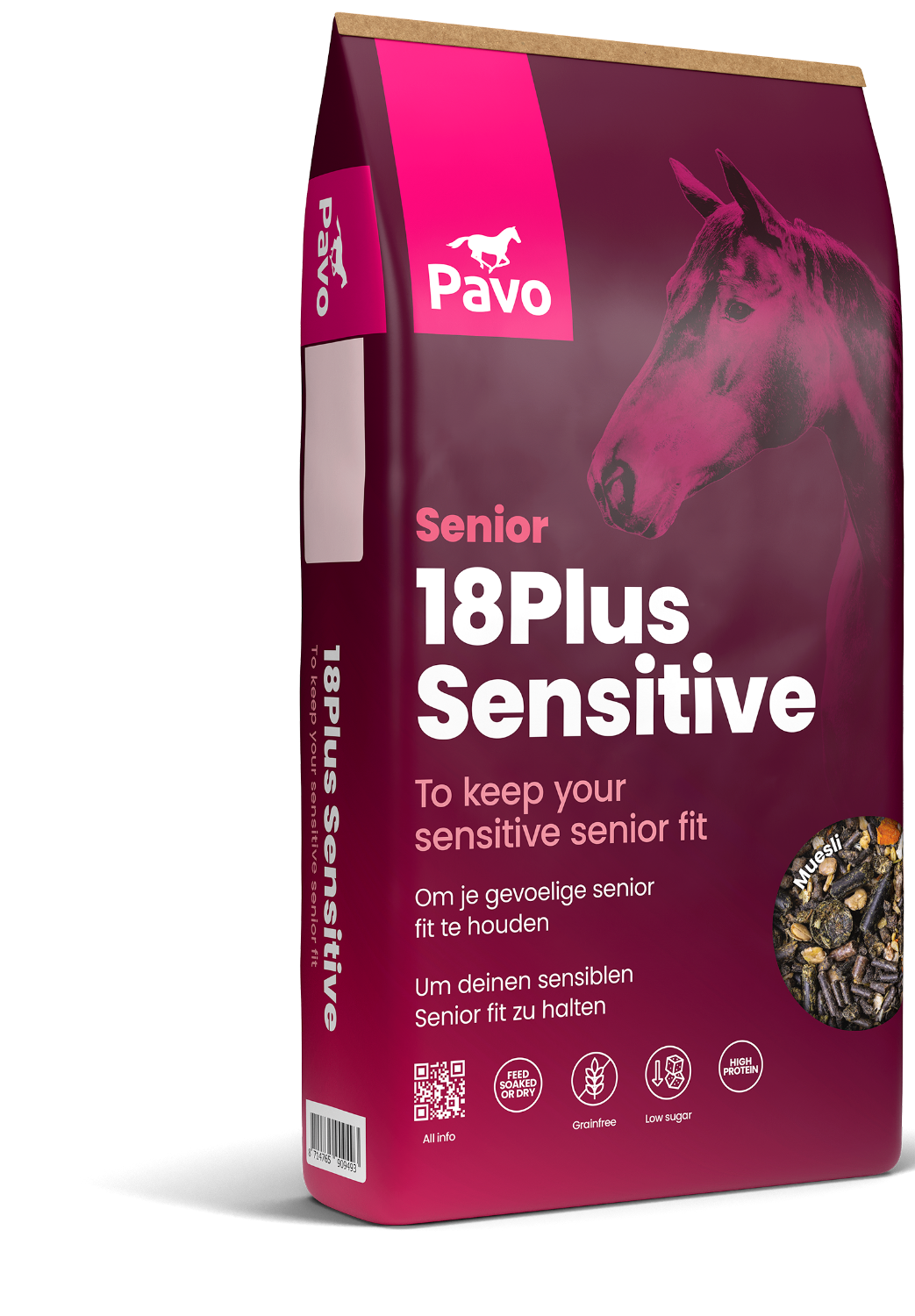 Pavo 18Plus Sensitive 15kg