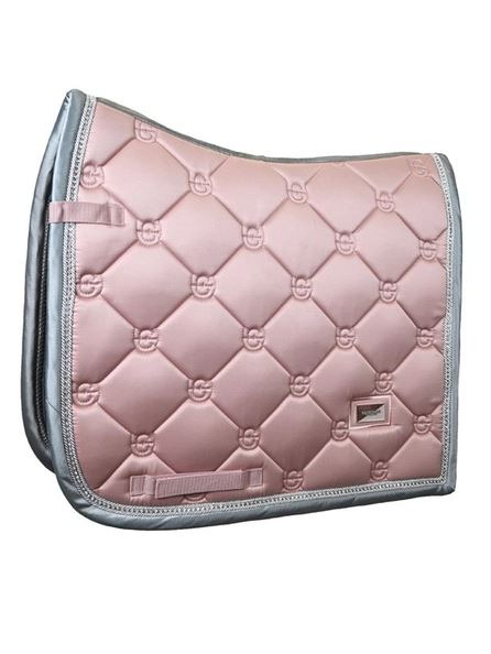 Equestrian Stockholm FW'22 Pink Crystal Dressage Saddle Pad