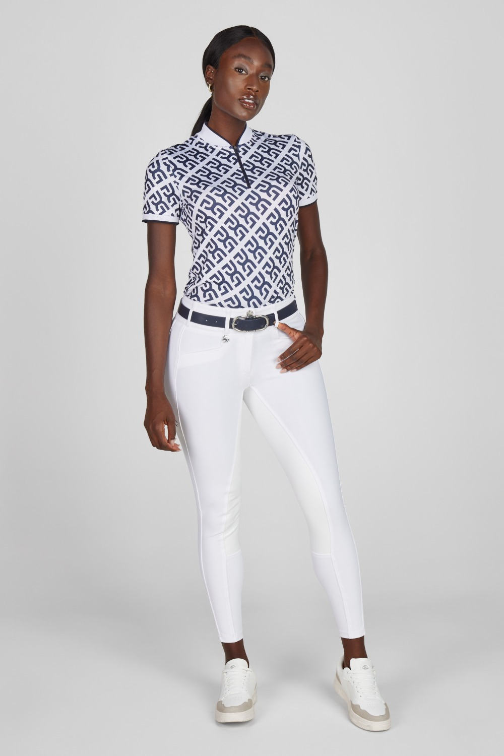 Pikeur SS26 Zip Polo Shirt