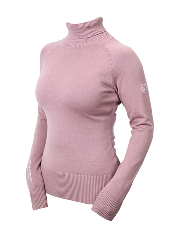Equestrian Stockholm Pink knitted top