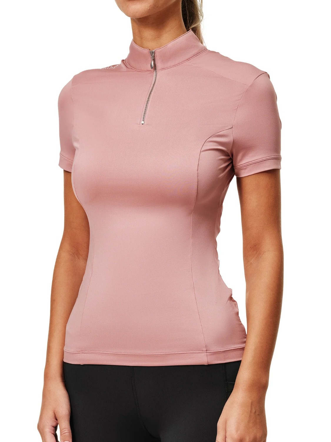Equestrian Stockholm Air Breeze Pink Short-Sleeve Sun Shirt