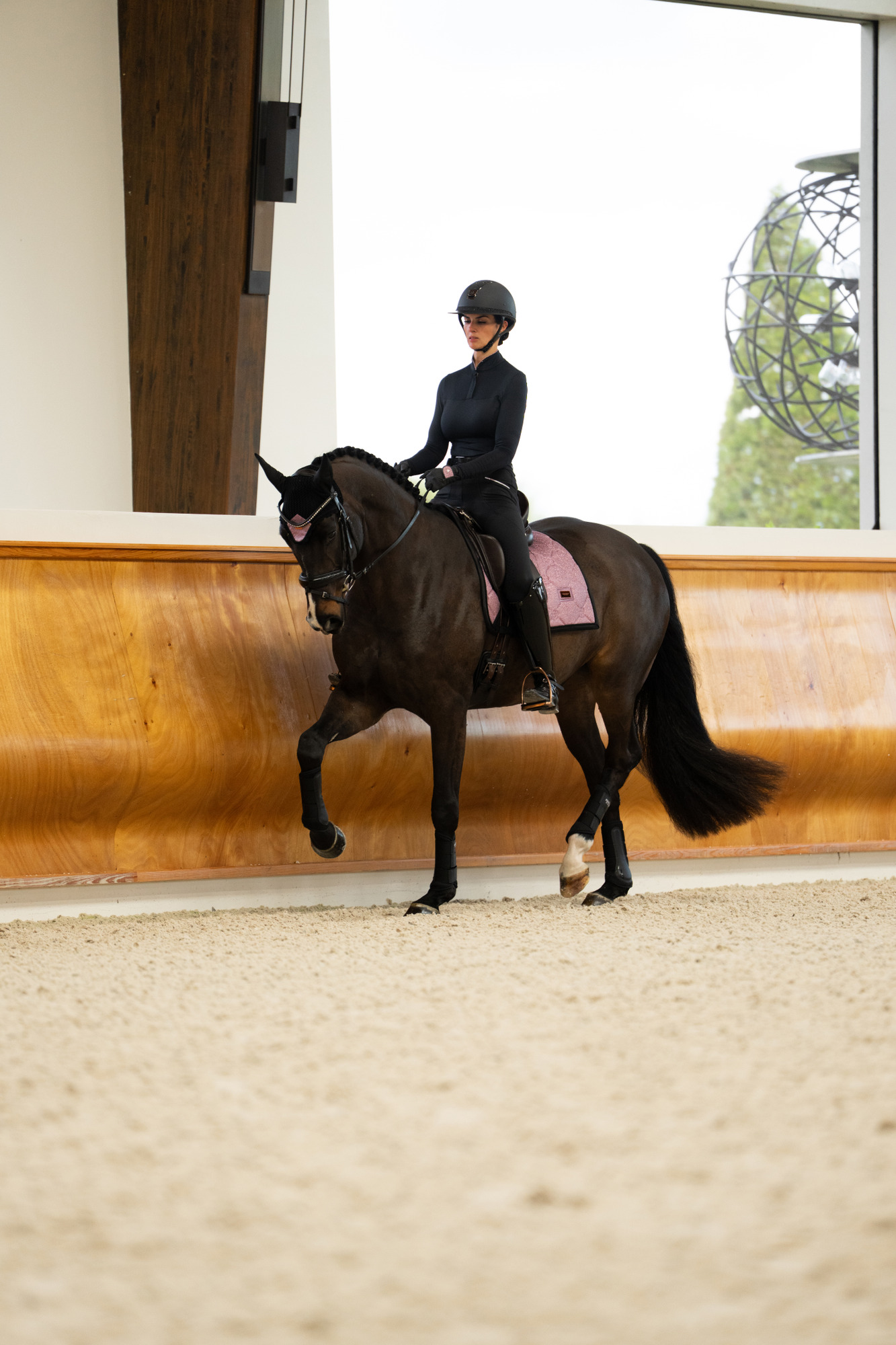 Equestrian Stockholm Glimmer Oornetje Pink Glimmer