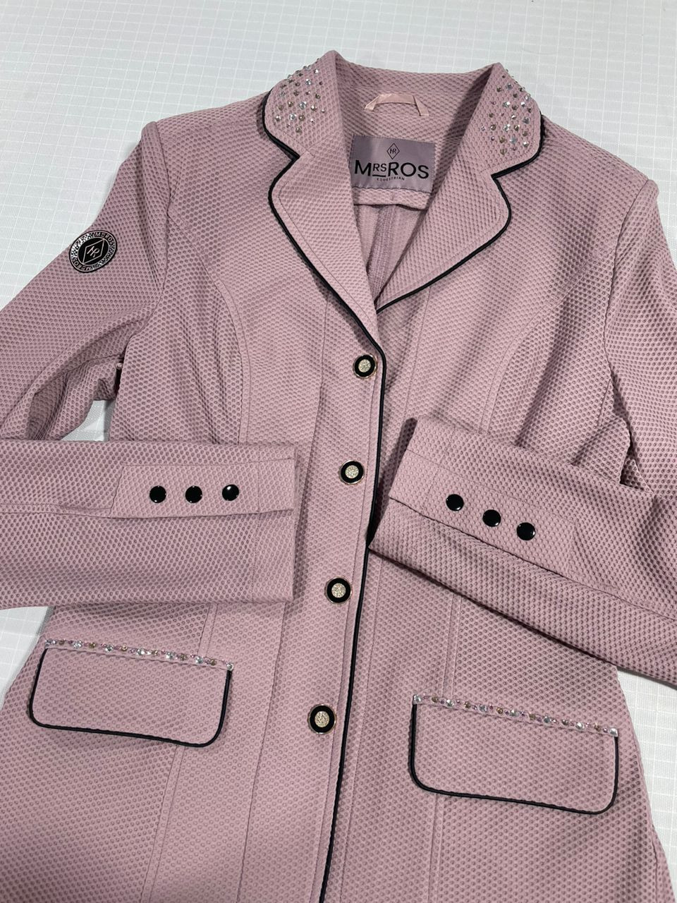 Mrs. Ros Mini Ros Turnierjacke Mesh Blush Noir
