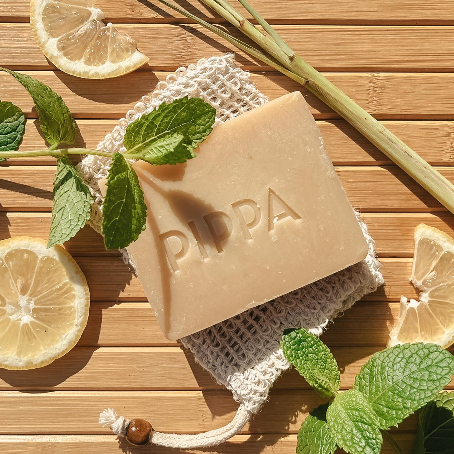 Pippa Lemongrass & Mint Shampoo Bar