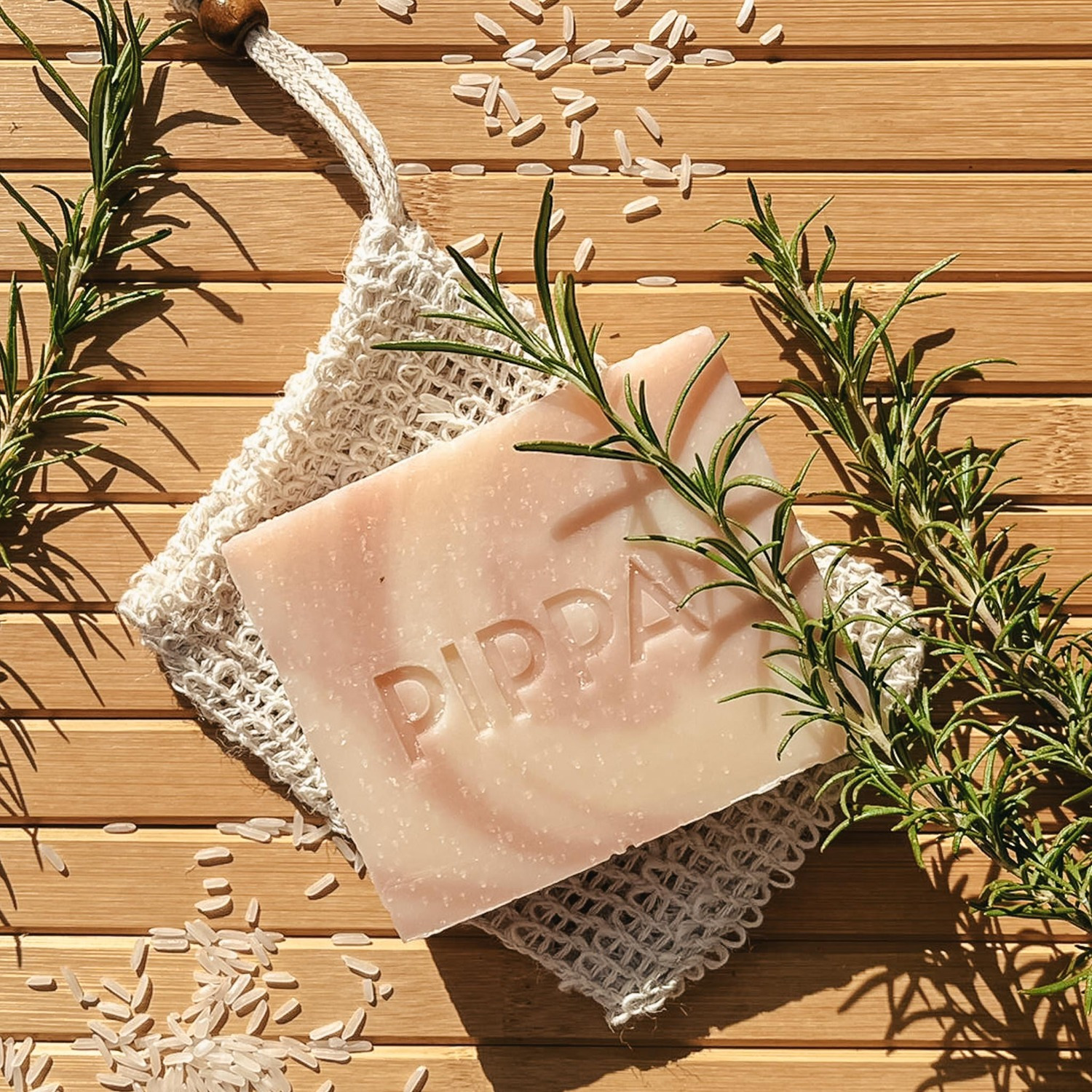 Pippa Rosemary & Rice Shampoo Bar