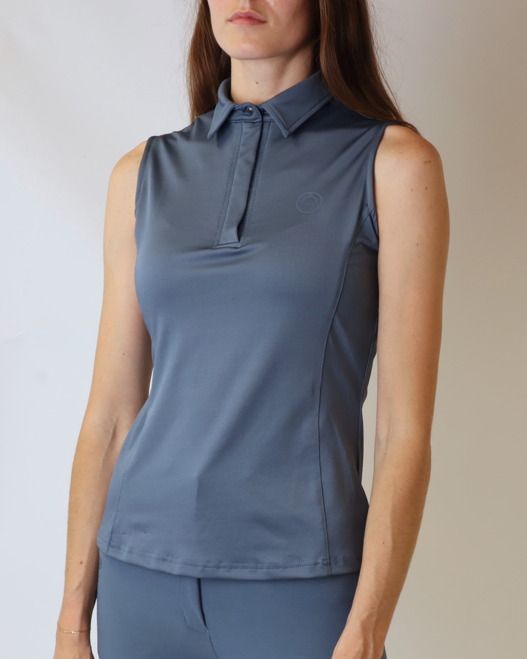 Montar SS'24 Mouwloze polo Fiona