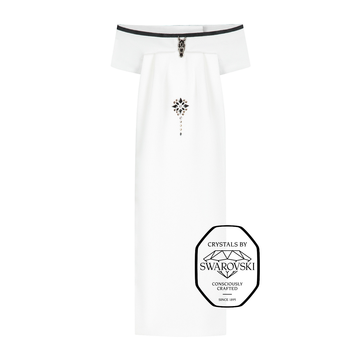 JuulC Champagne Glow Stock Tie
