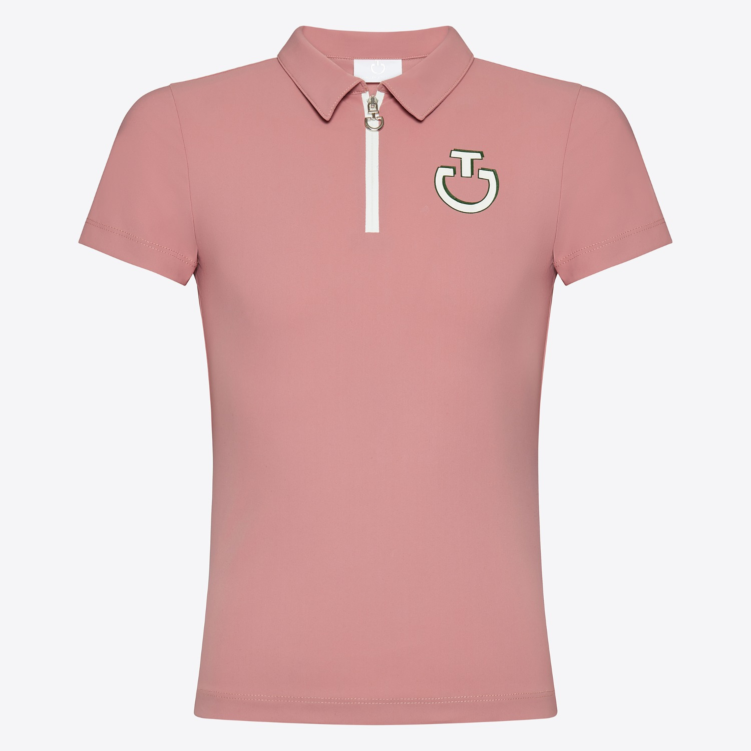 Cavalleria Toscana FW'24 CT Comic Book Jersey Zip Training Polo Meisjes