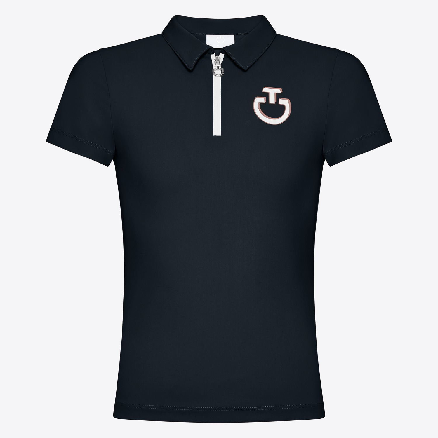 Cavalleria Toscana FW'24 CT Comic Book Jersey Zip Training Polo Meisjes