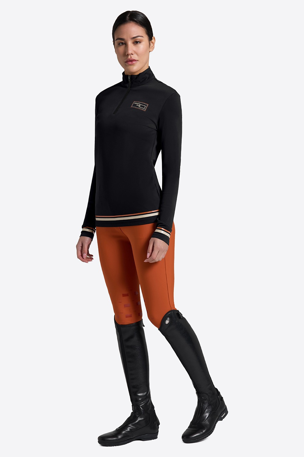 RG FW25 RG L/S Warm Jersey Training Polo Women